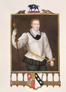 Retrato de Sir Francis Vere (1560-1609) de 